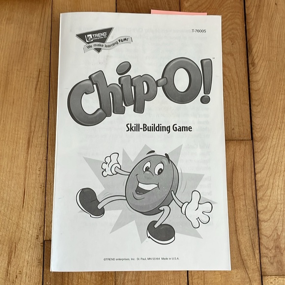 RARE 1999 Trend Enterprises “Chip-O!” The Read, Rhyme, & Match Game - Picture 3 of 10